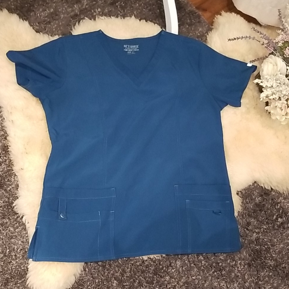 Activate scrub tops